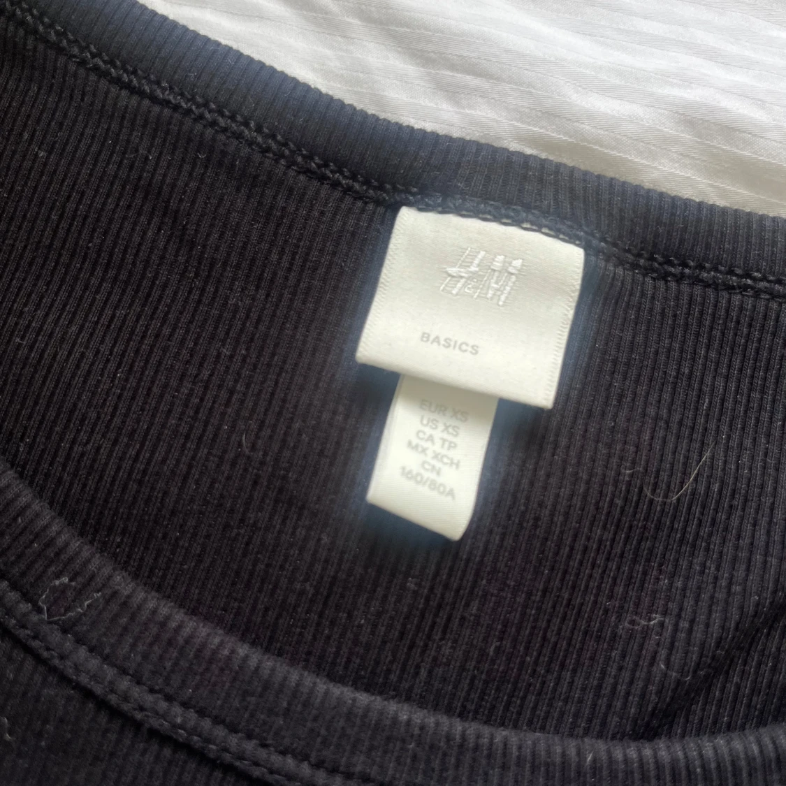 Svart trekvartsärmad tröja H&M - 2