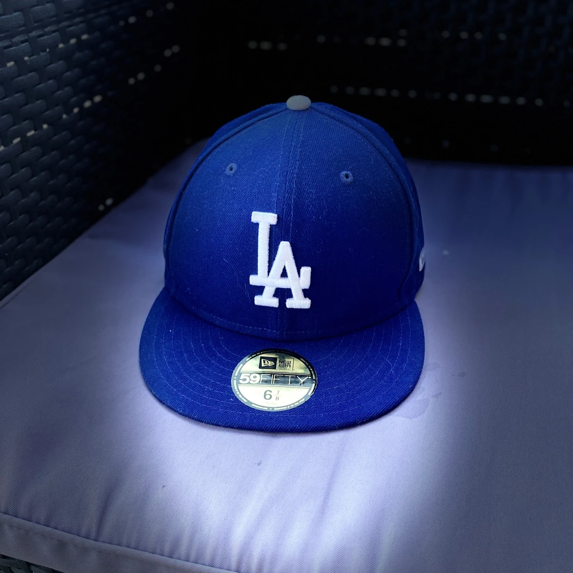 Blå LA keps från New Era 59FIFTY