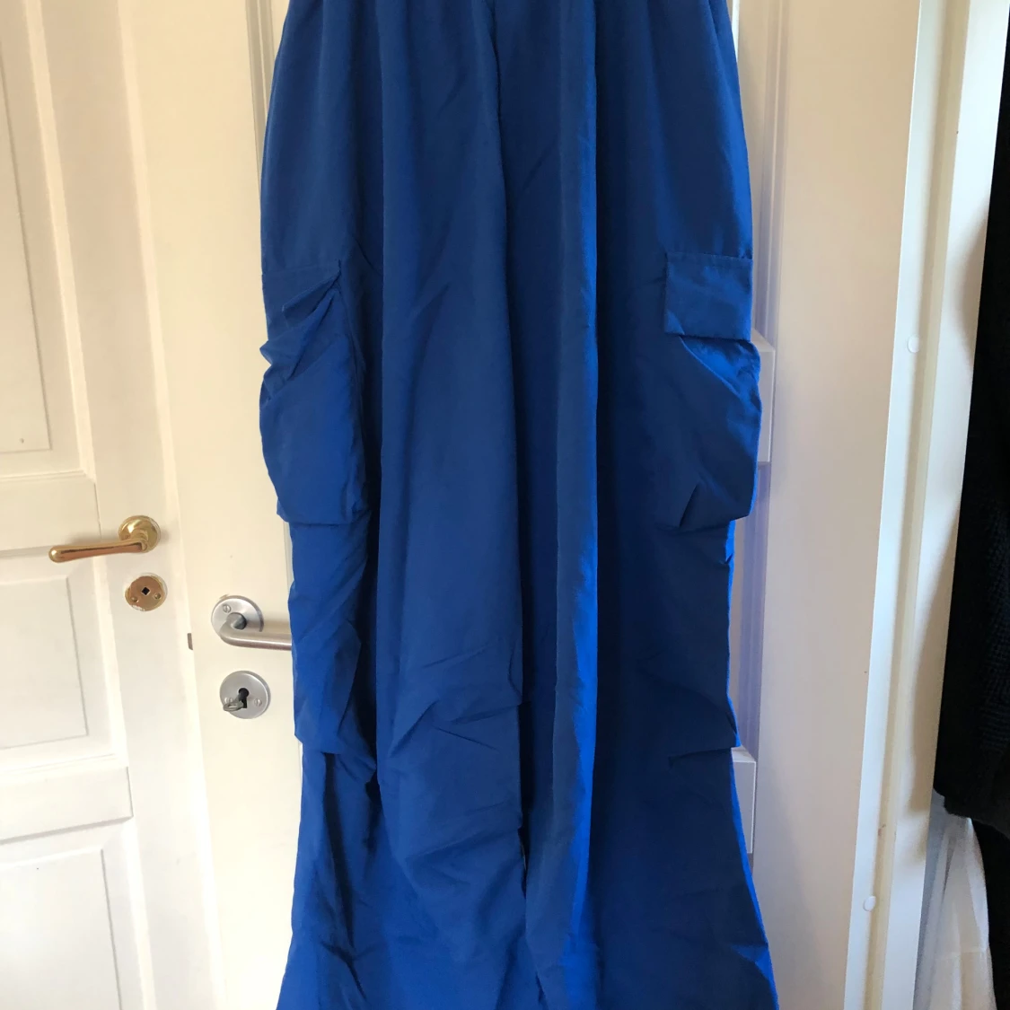 Blå cargopants vida - 1