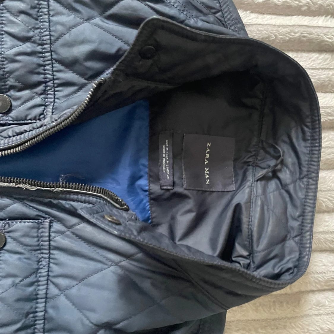 Mörkblå jacka från Zara Man - 2