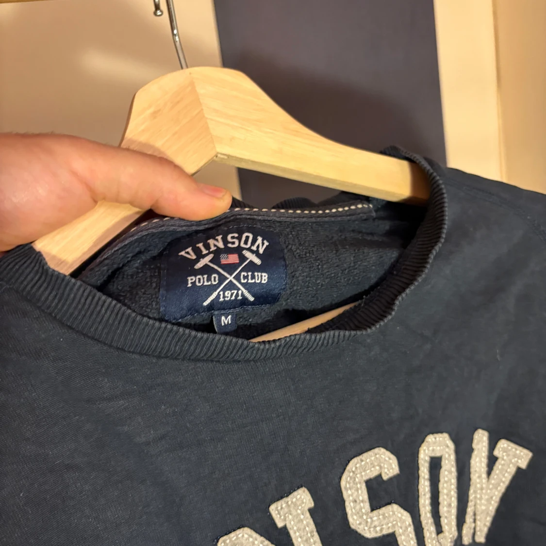 Mörkblå tröja Vinson Polo Club - 2