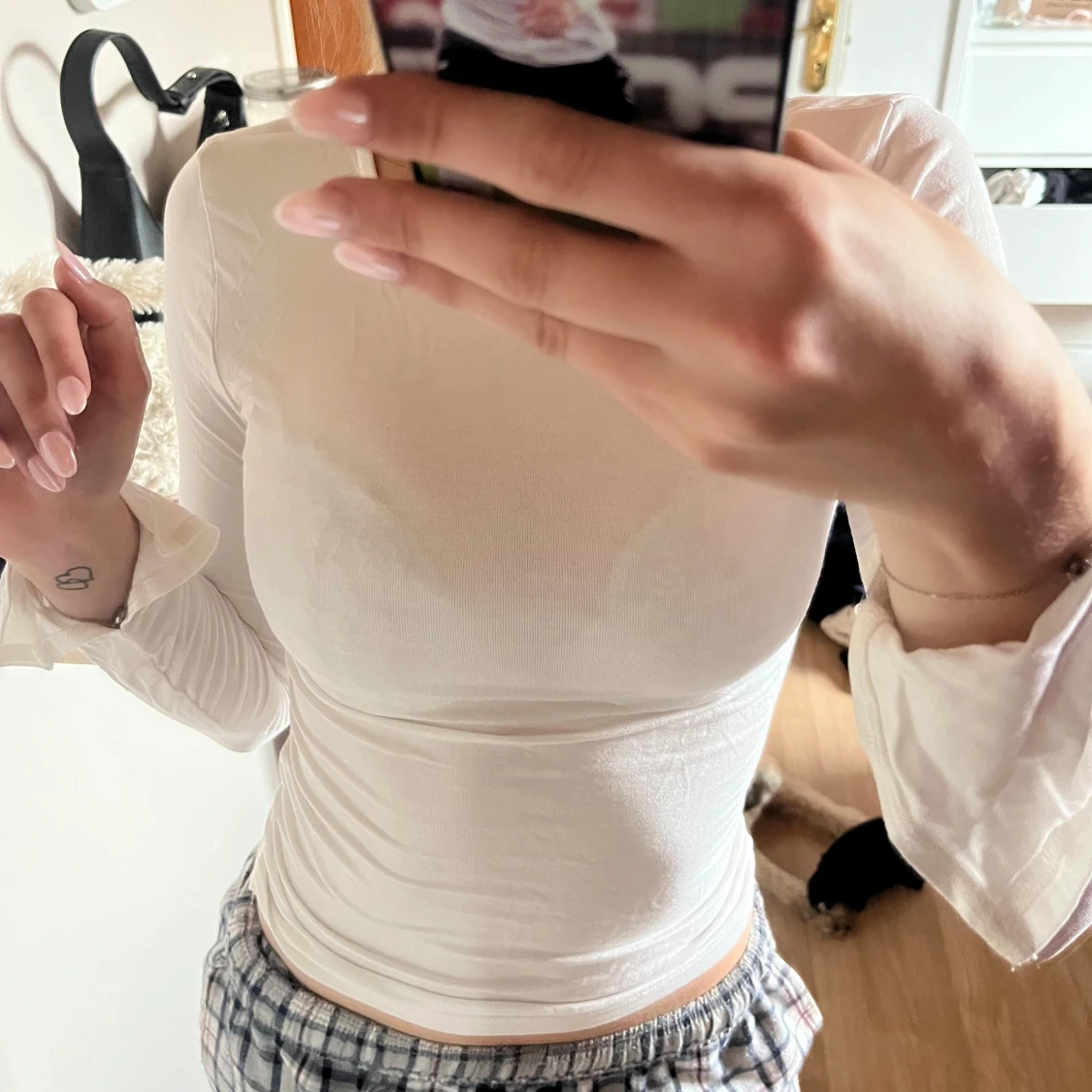 Långärmad med slits - 1