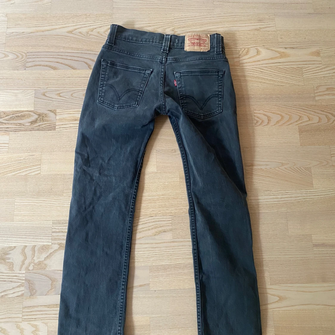 Levi's 511 gråa jeans - 2