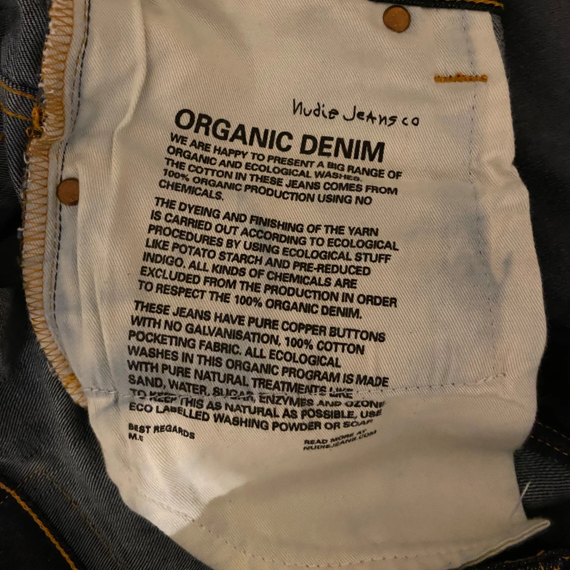 Mörkblå jeans från Nudie Jeans - 3