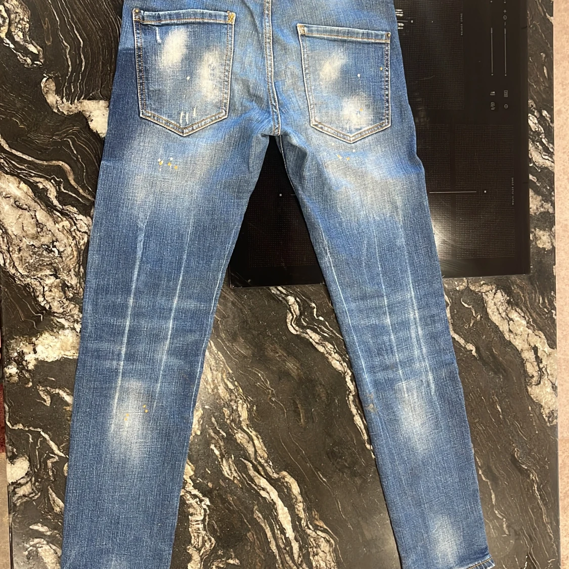 Dsquared2 blå slim fit, stl 46 - 1