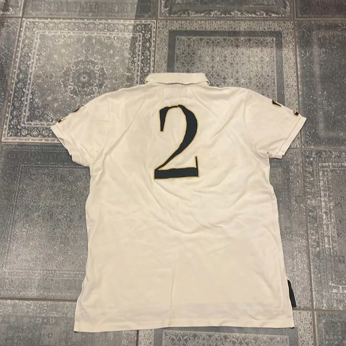 Vit Polo Ralph Lauren Blackwatch t-shirt - 1