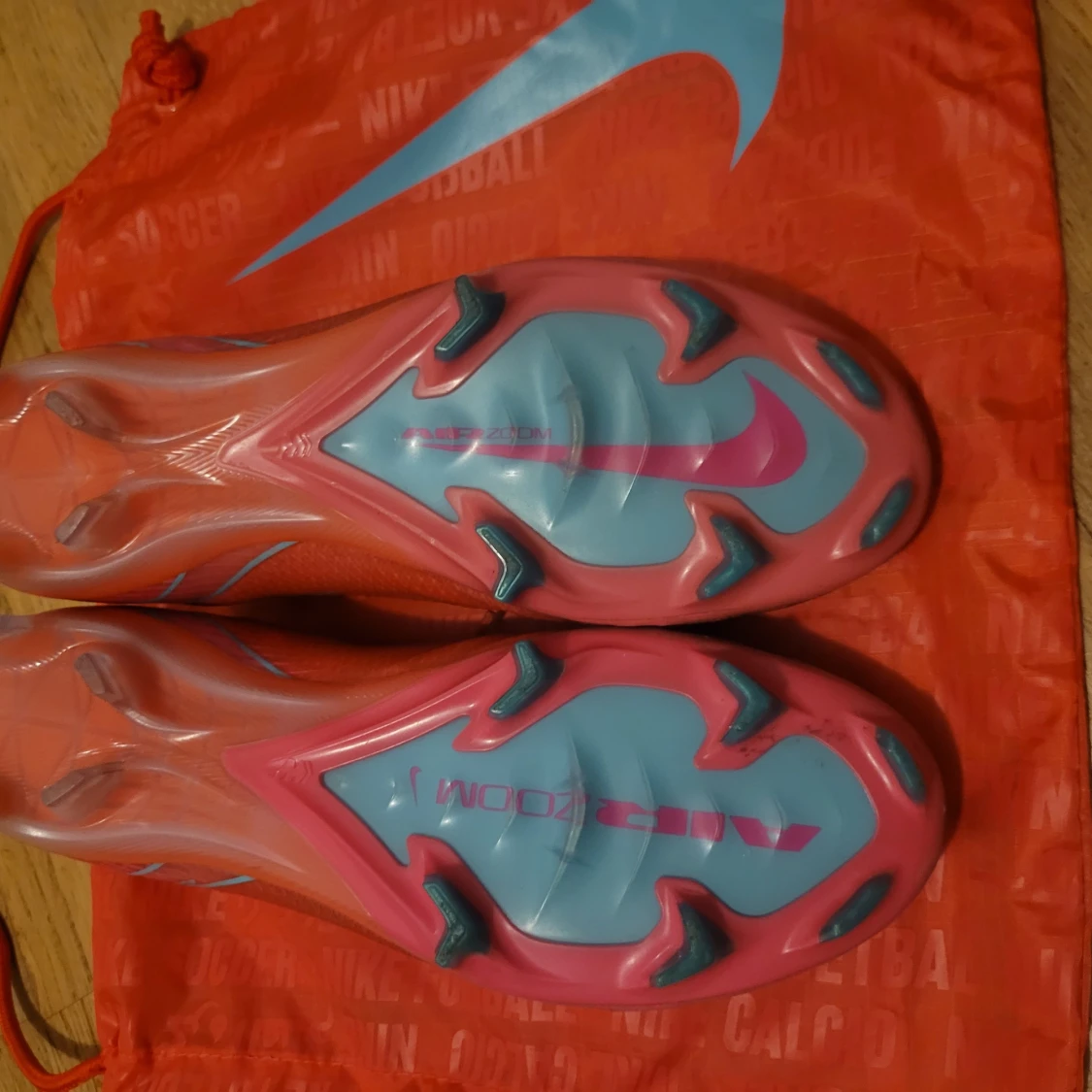 Nike mercurial vapor 16 elite röd/blå - 4