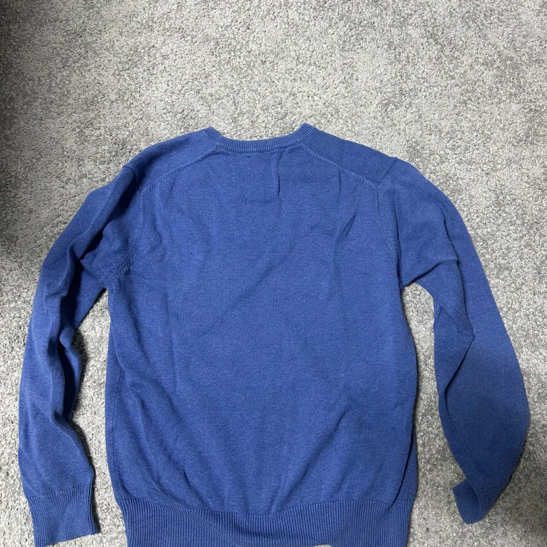 Blå stickad tröja från GANT - 1