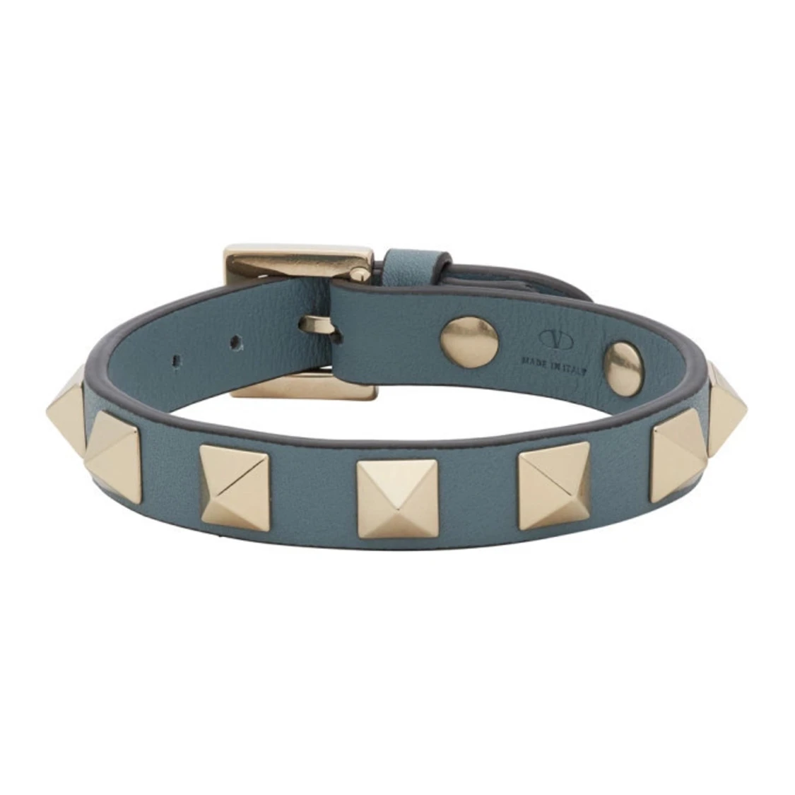 Valentino rockstud läderarmband med nitar 
