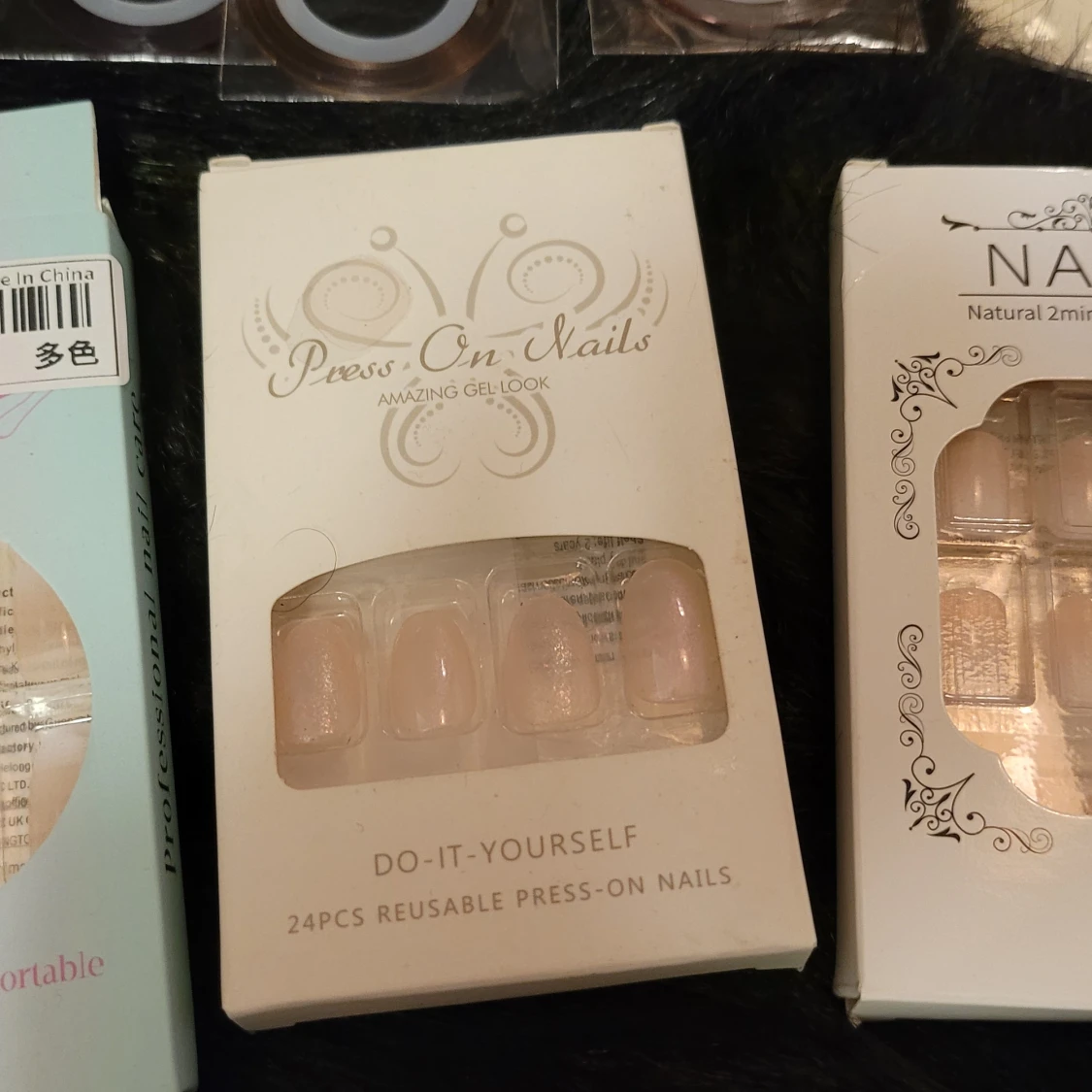 Nageldekorationer och gel-tips kit - 2