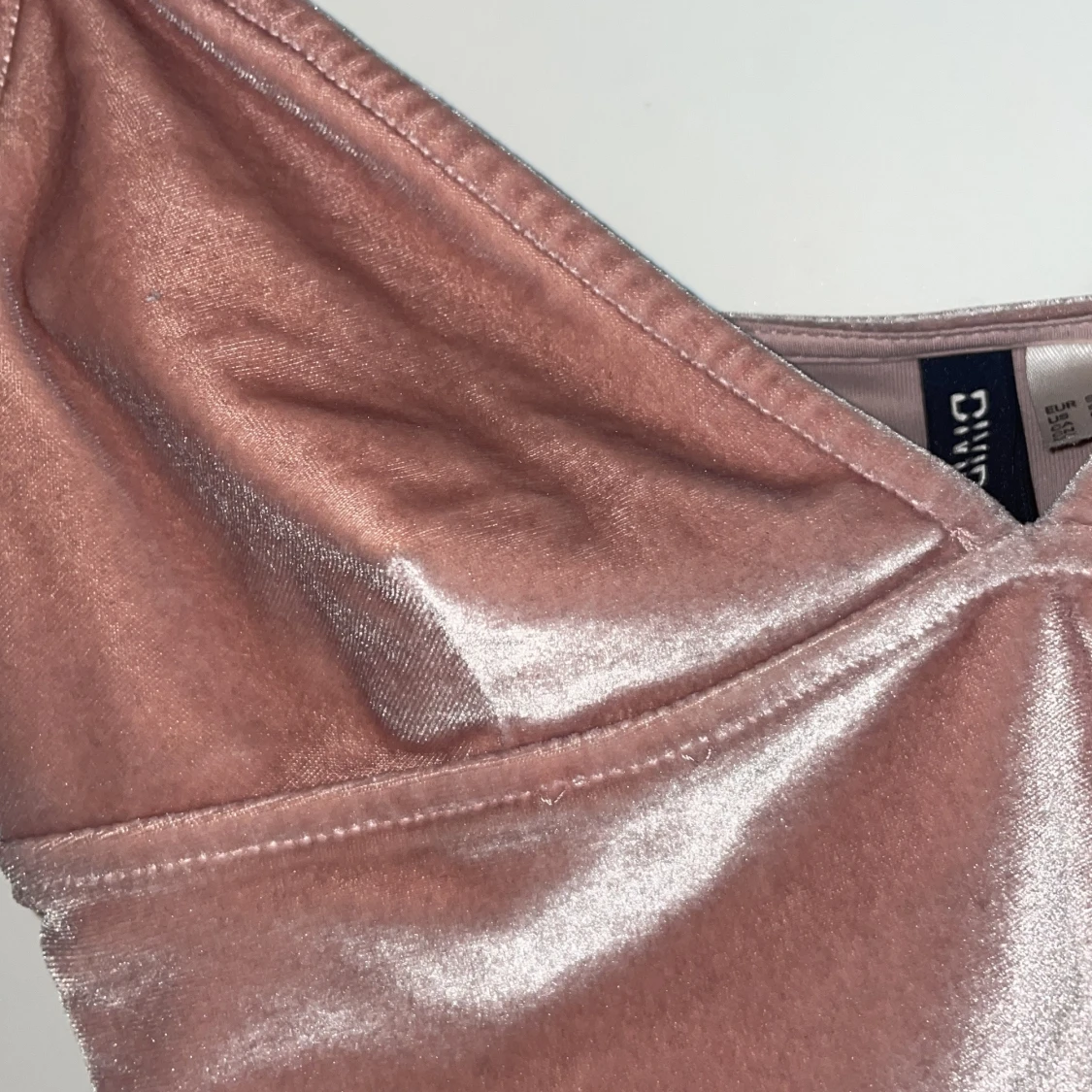 Rosa sammetstopp från H&M - 3