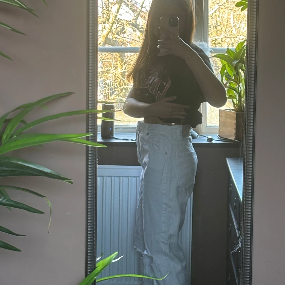 Vita jeansbyxor från New yorker  - 1