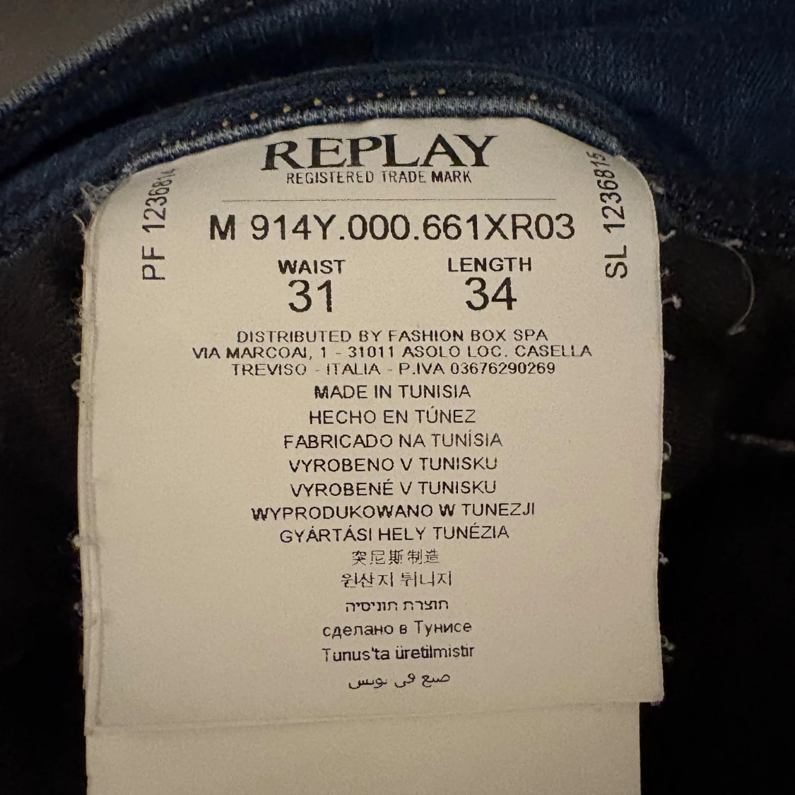 Blå jeans från Replay  - 3