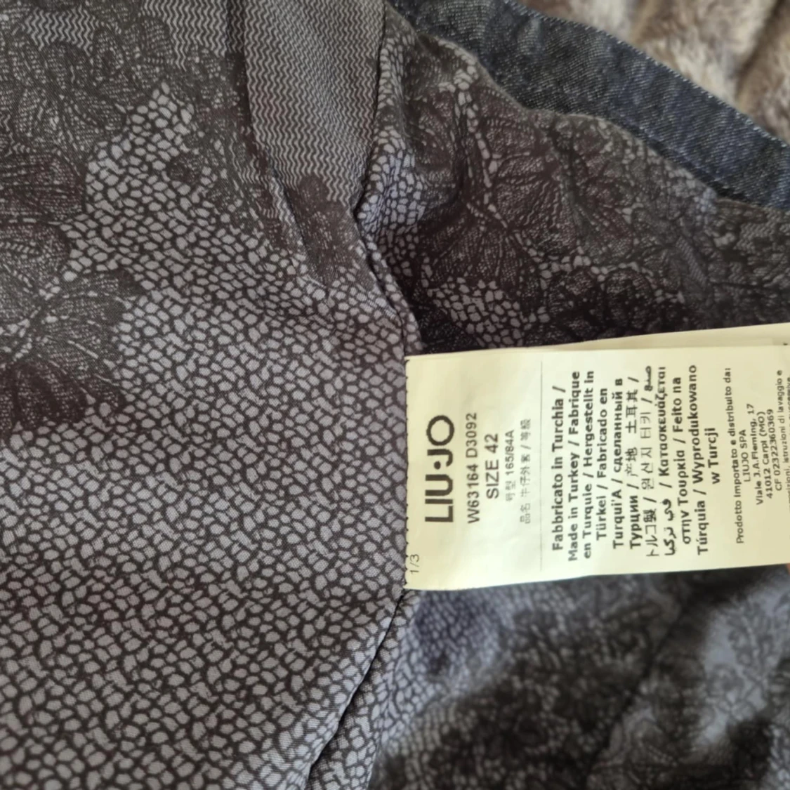 Mörkblå jeansjacka från Liu Jo - 3