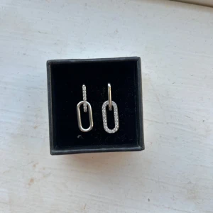 Örhängen från Karl Lagerfeld - Snygga örhängen från Karl Lagerfeld i en unik kedjedesign kallade, mixed chains. Köpta för några år sedan så de är svåra att hitta.