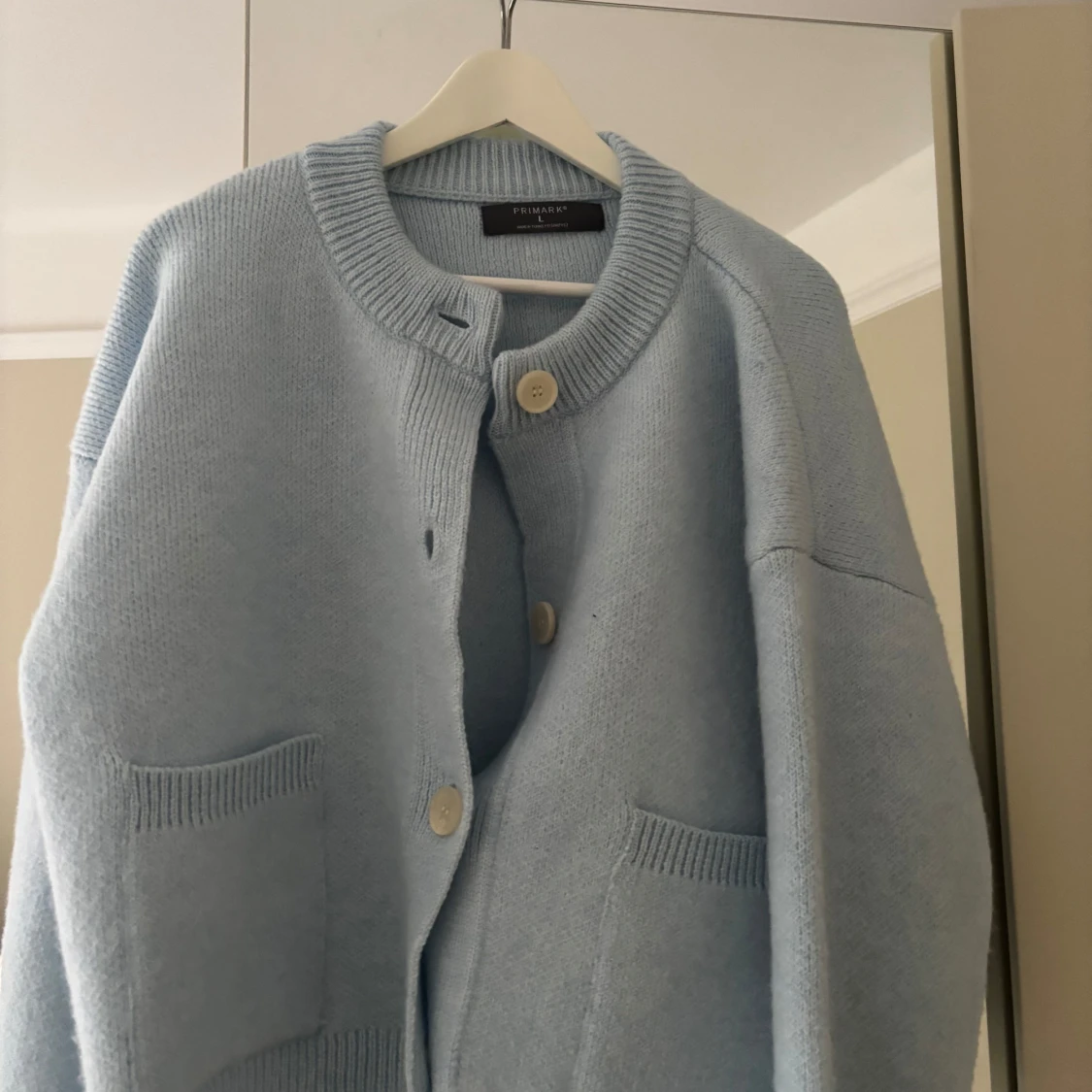 Ljusblå kofta från Primark - 1