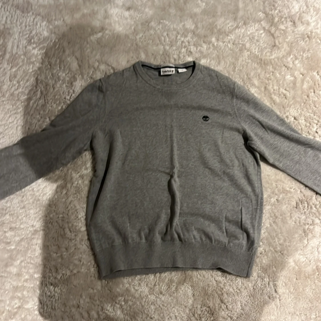 Grå bomullströja från Timberland