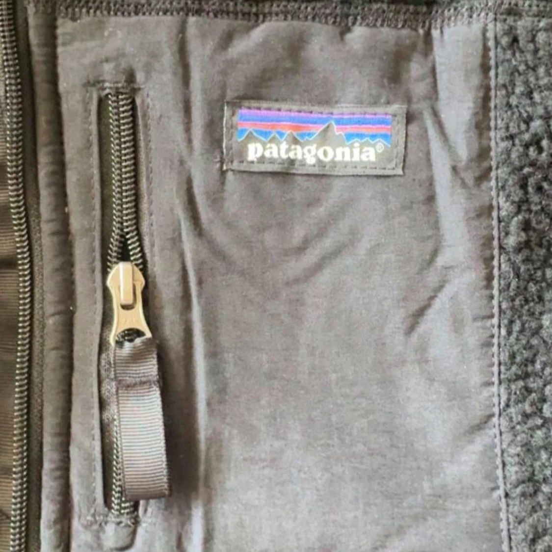 Svart fleeceväst från Patagonia - 2