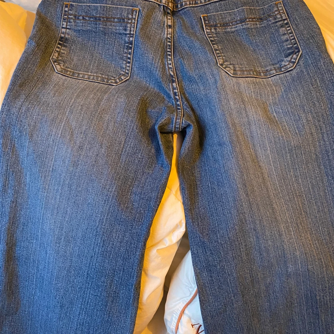 Blå wide jeans från Bianco Jeans - 4