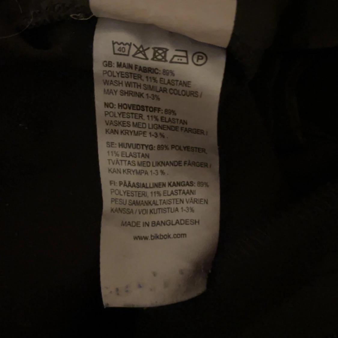 Svarta lowwaist kostymbyxor - 3