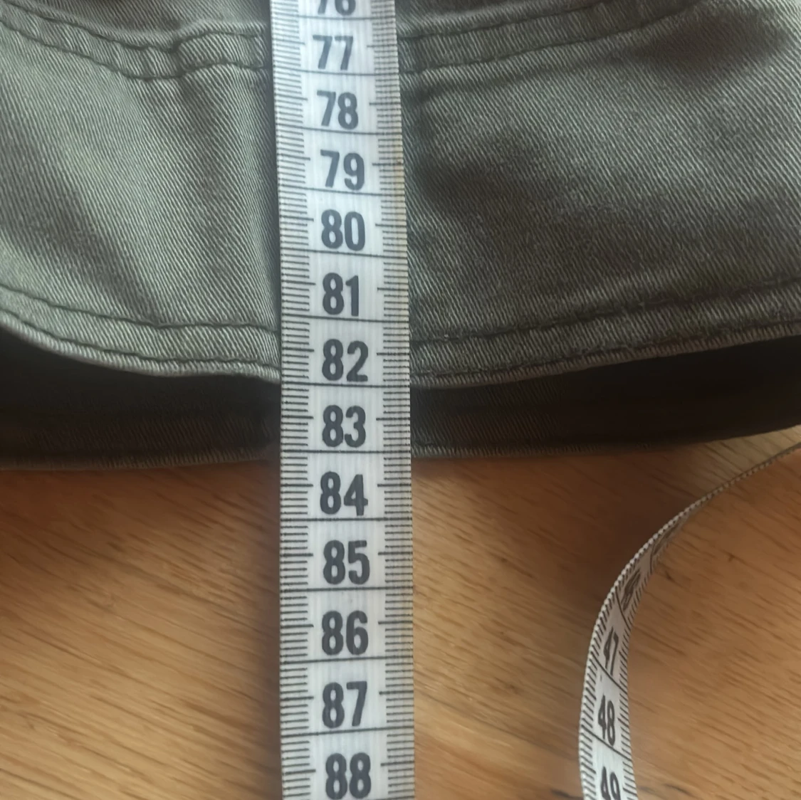 Gröna Lågmidjade vintage jeans - 4