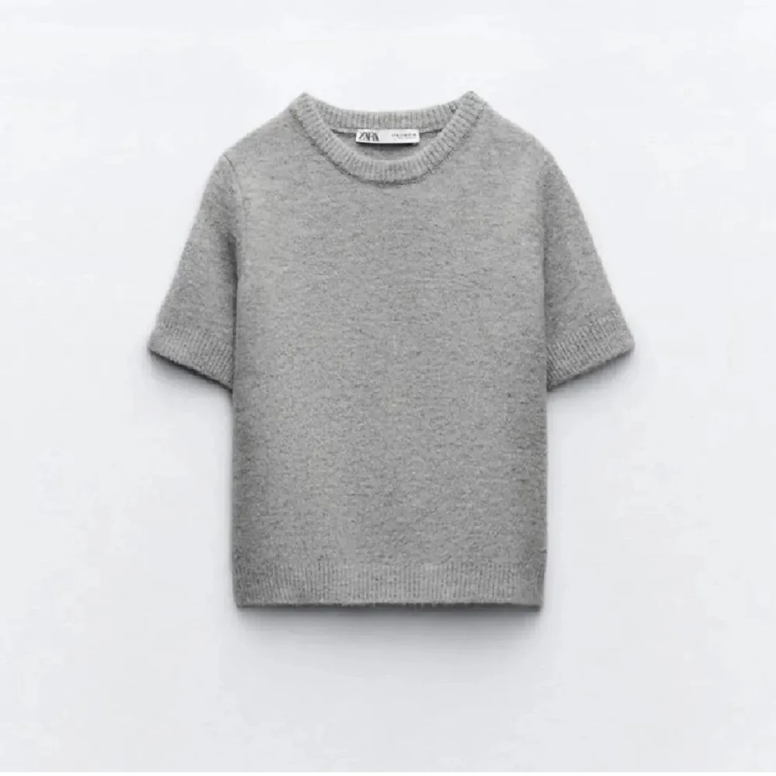 Grå stickad tröja från Zara - 3