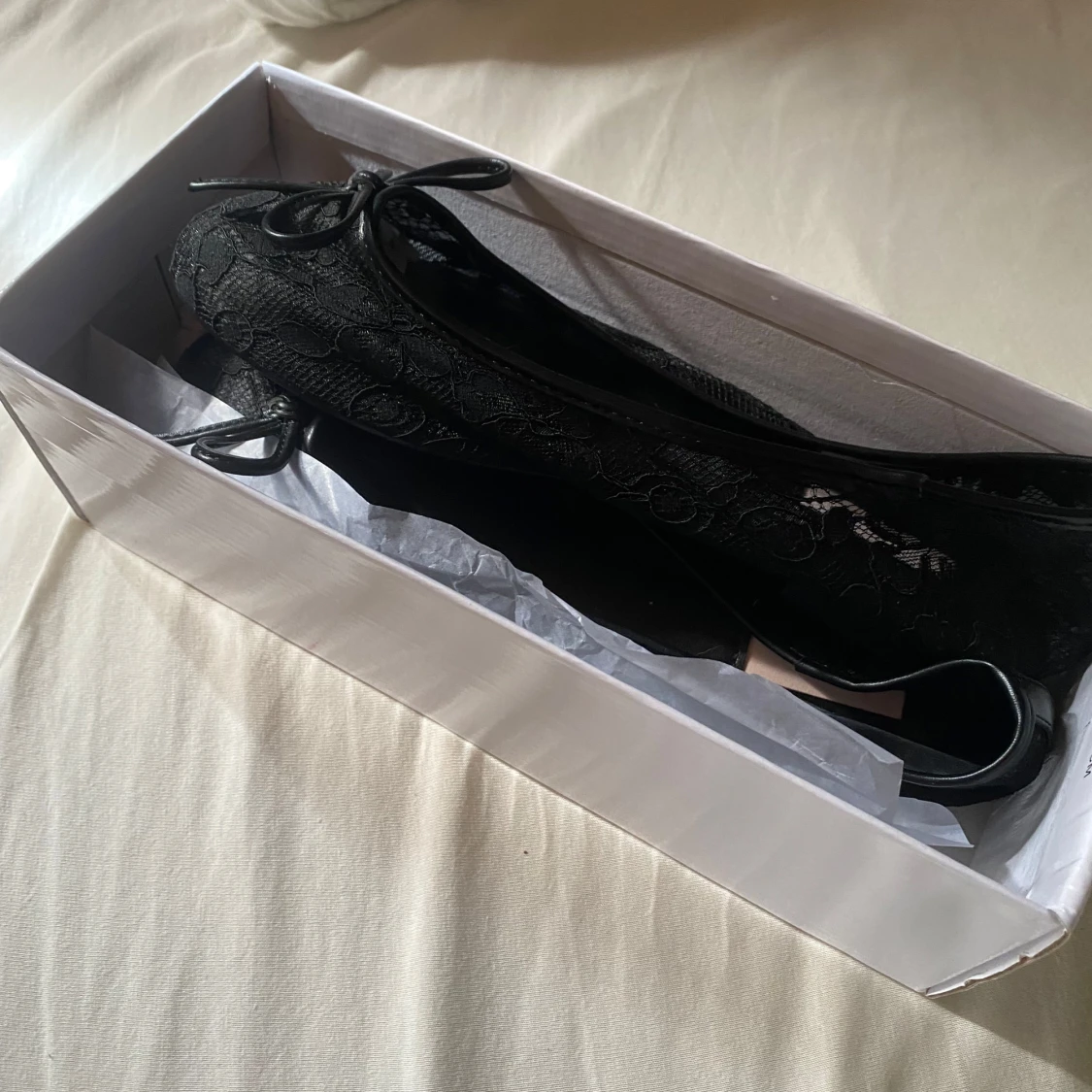 Svarta spetsballerinaskor  - 3