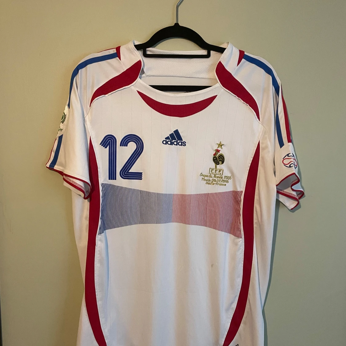 Frankrike Henry VM 2006 tröja Adidas