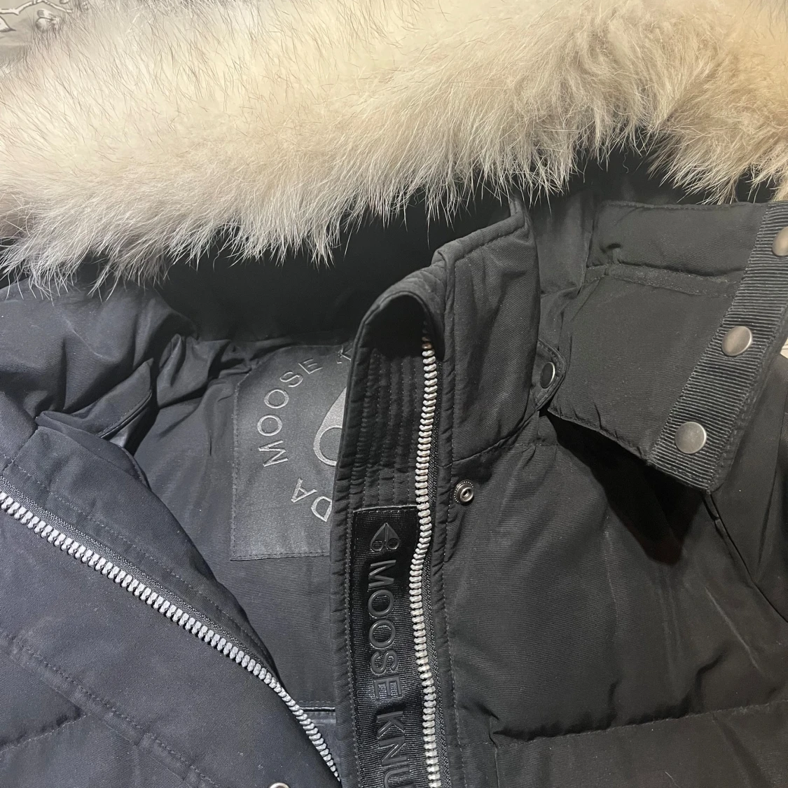 Svart dunjacka Moose Knuckles M - 3