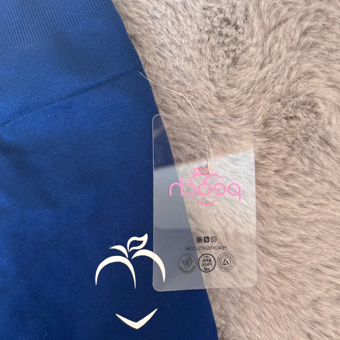 Mörkblå leggings från Peach - 1