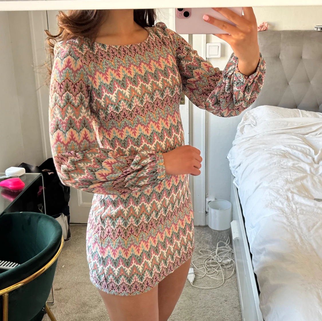 Missoni liknande klänning!