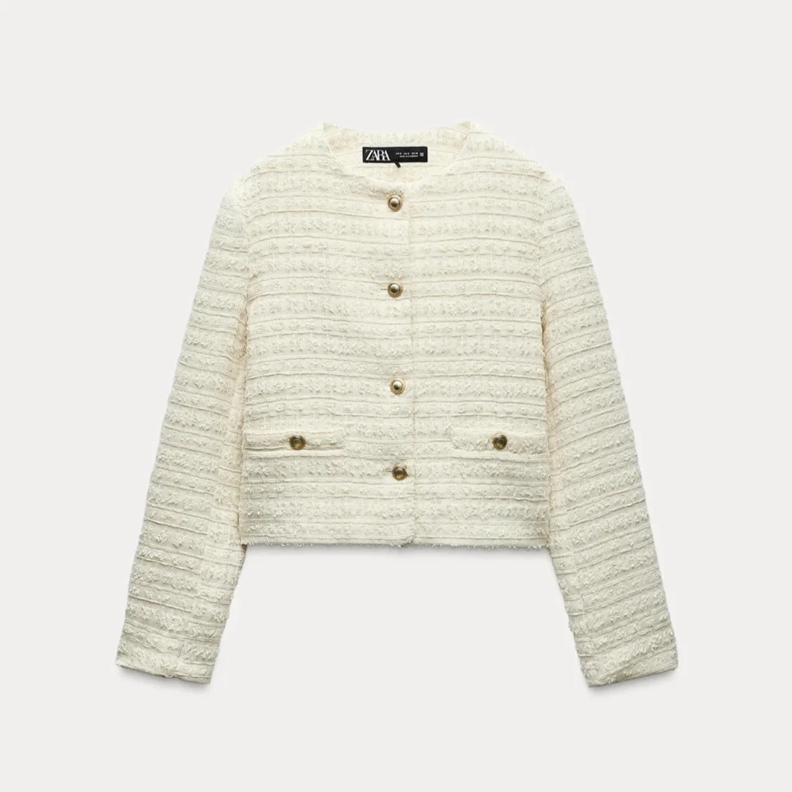 Vit kavajjacka från Zara