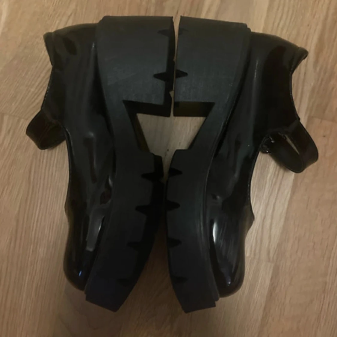 Svarta Mary Jane-plattformskor strl 37 - 1