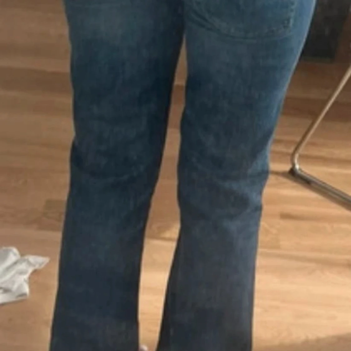 Levi's blå bootcut jeans - 2