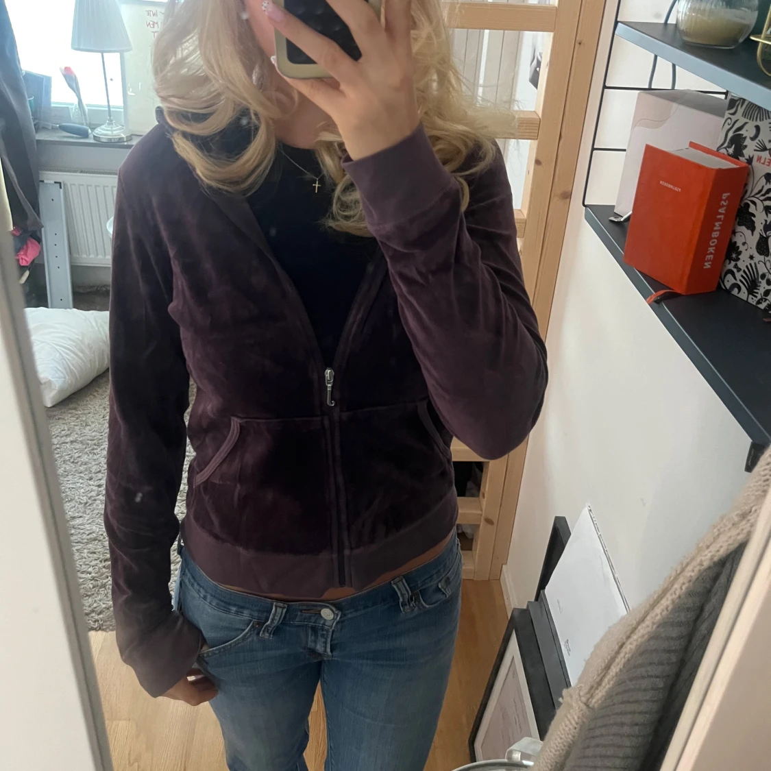 Lila velour kofta Juicy Couture