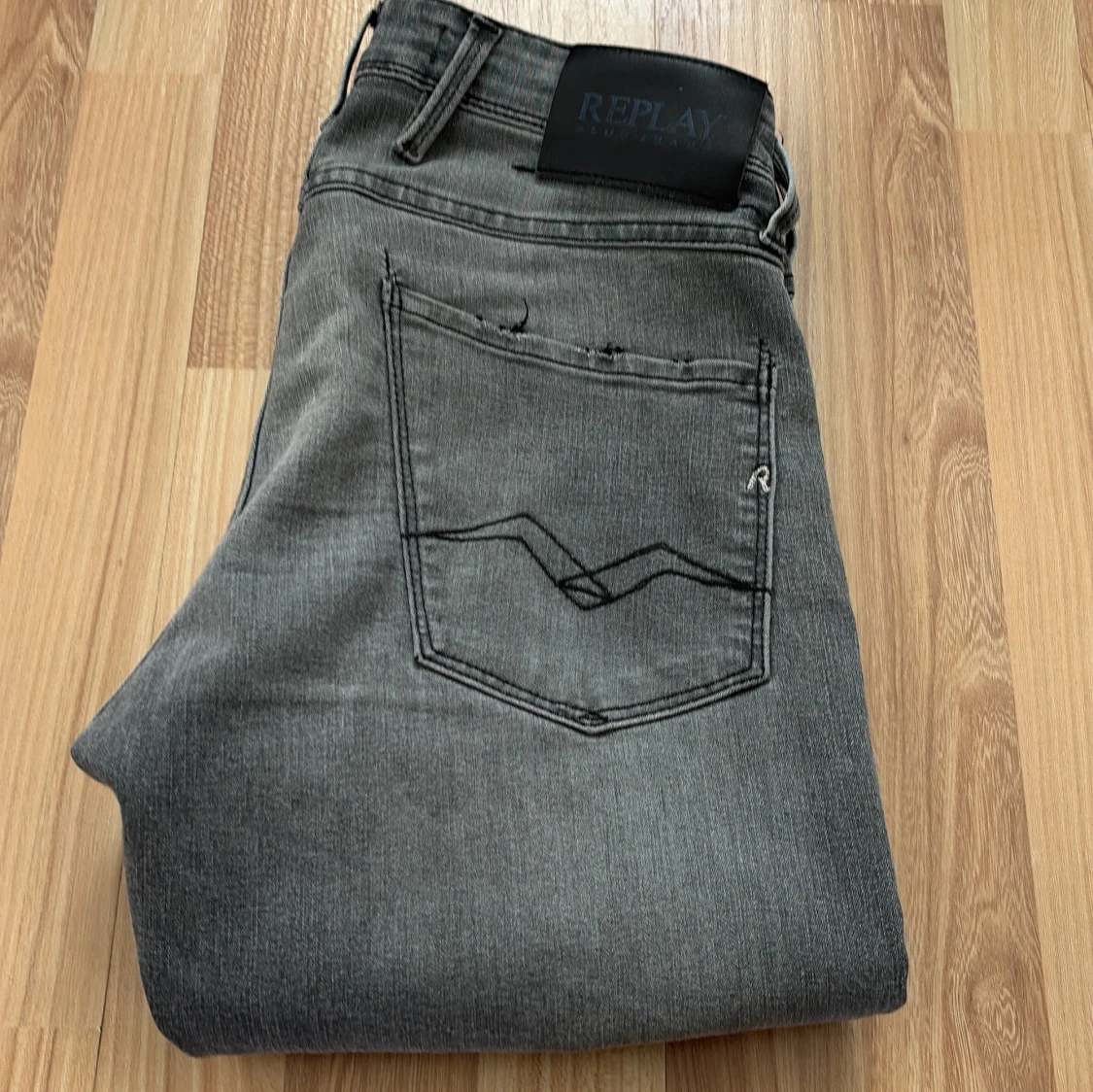 Grå Replay slim jeans - 2