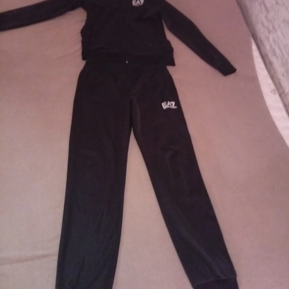 Svarta mjukisbyxor EA7 Emporio Armani - 3