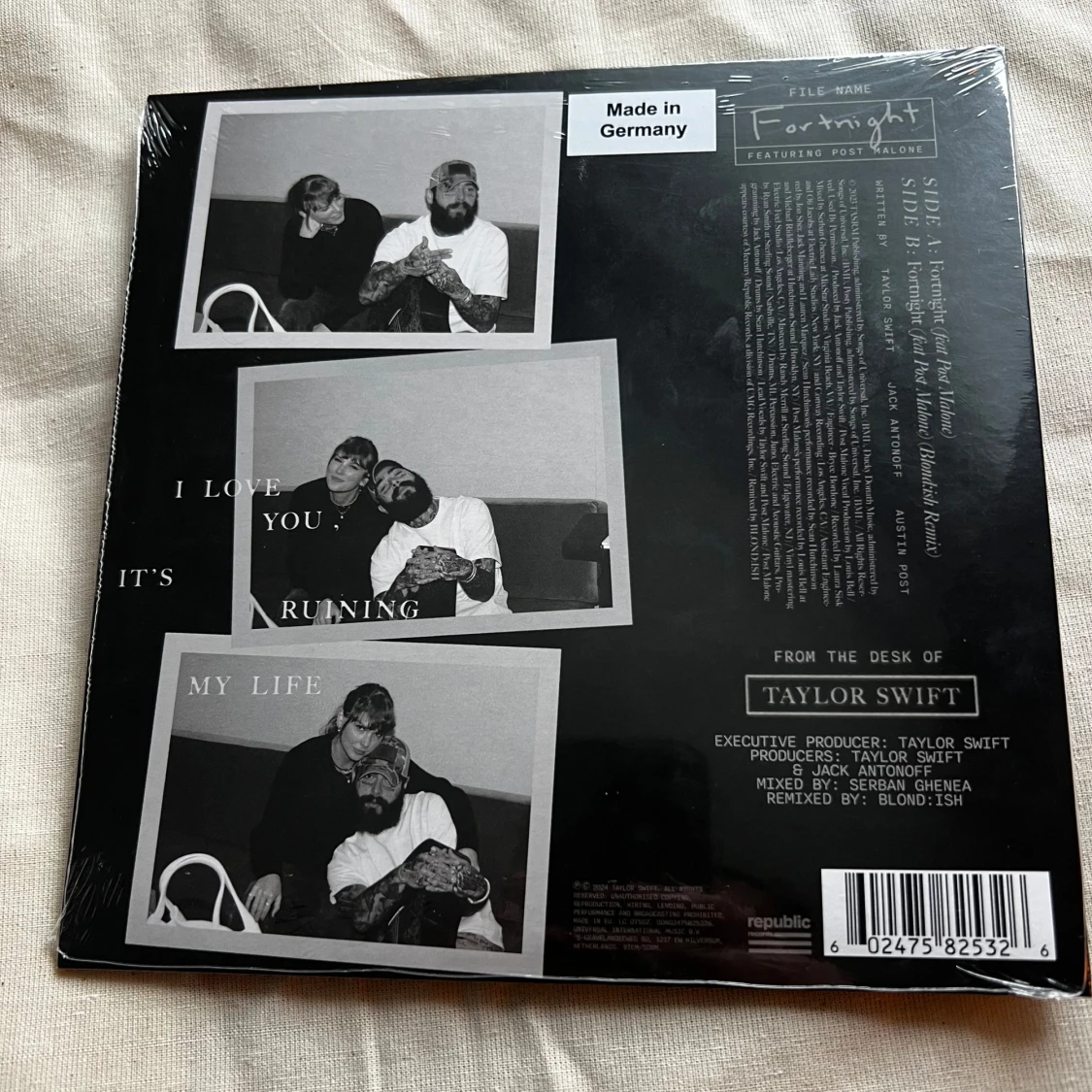 Fortnight Taylor Swift RSD Vinyl - 1