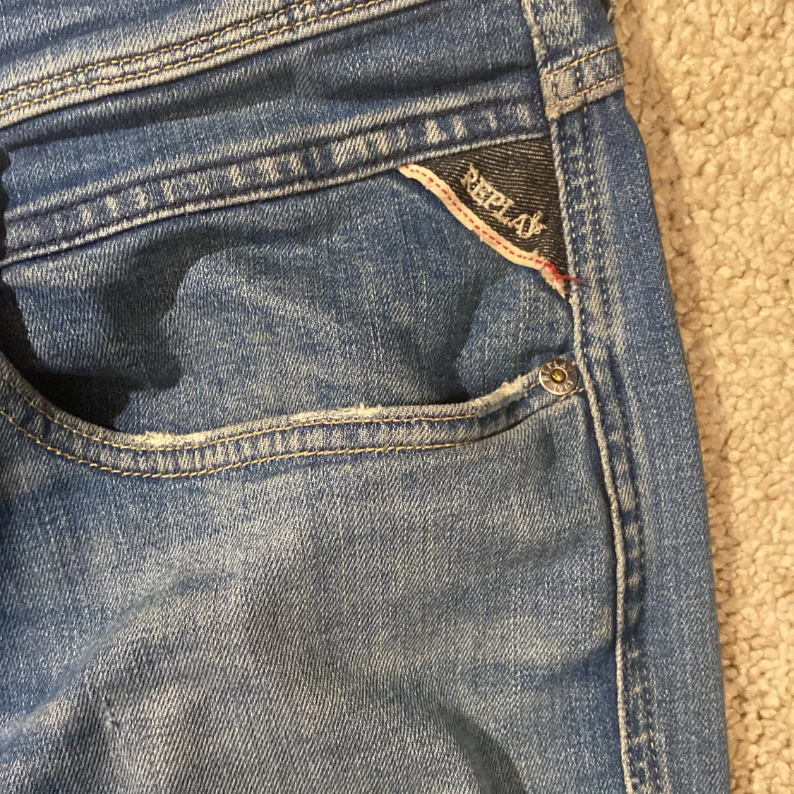 Blå jeans från replay - 4