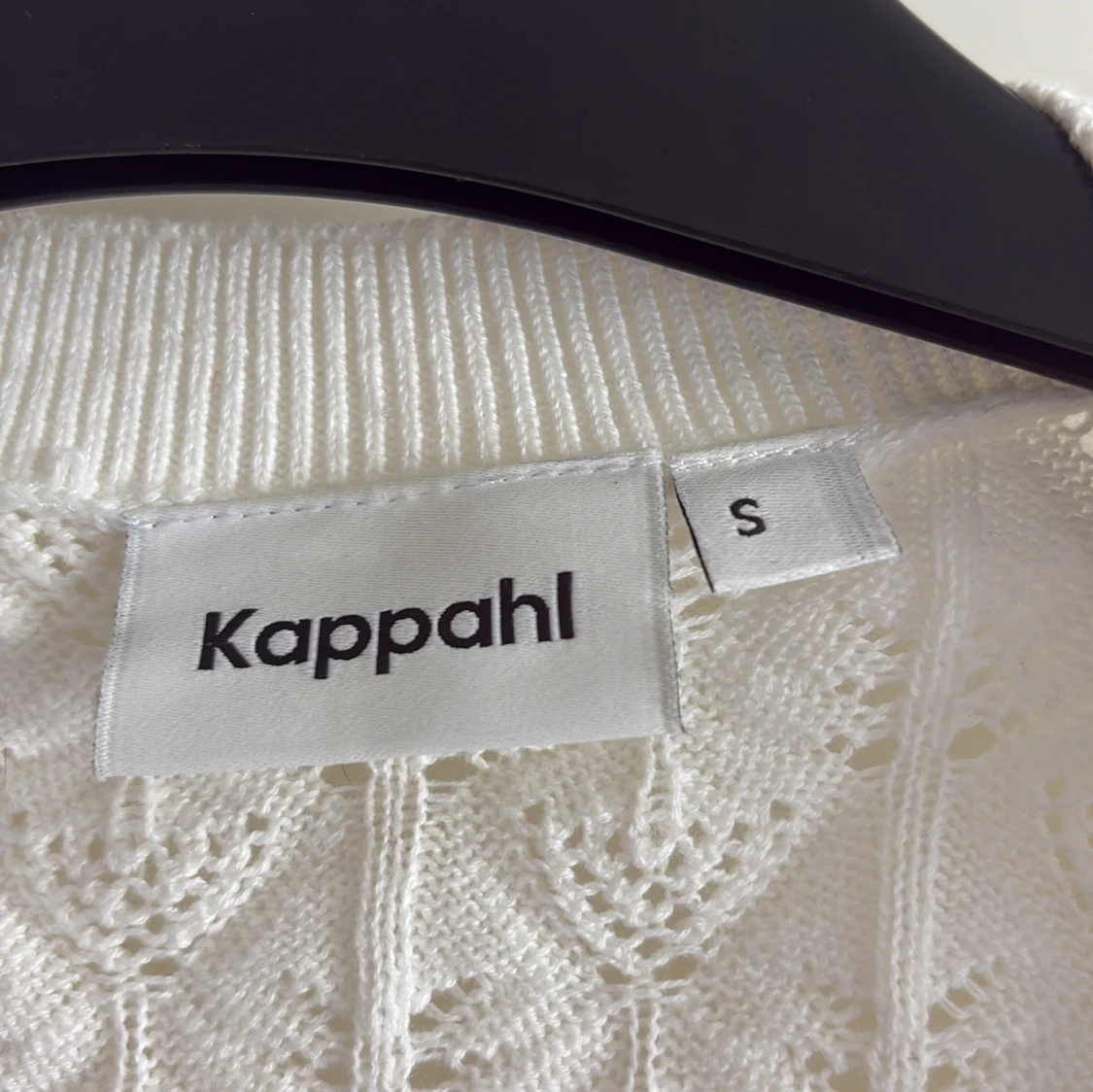 Vit stickad kofta från Kappahl - 3