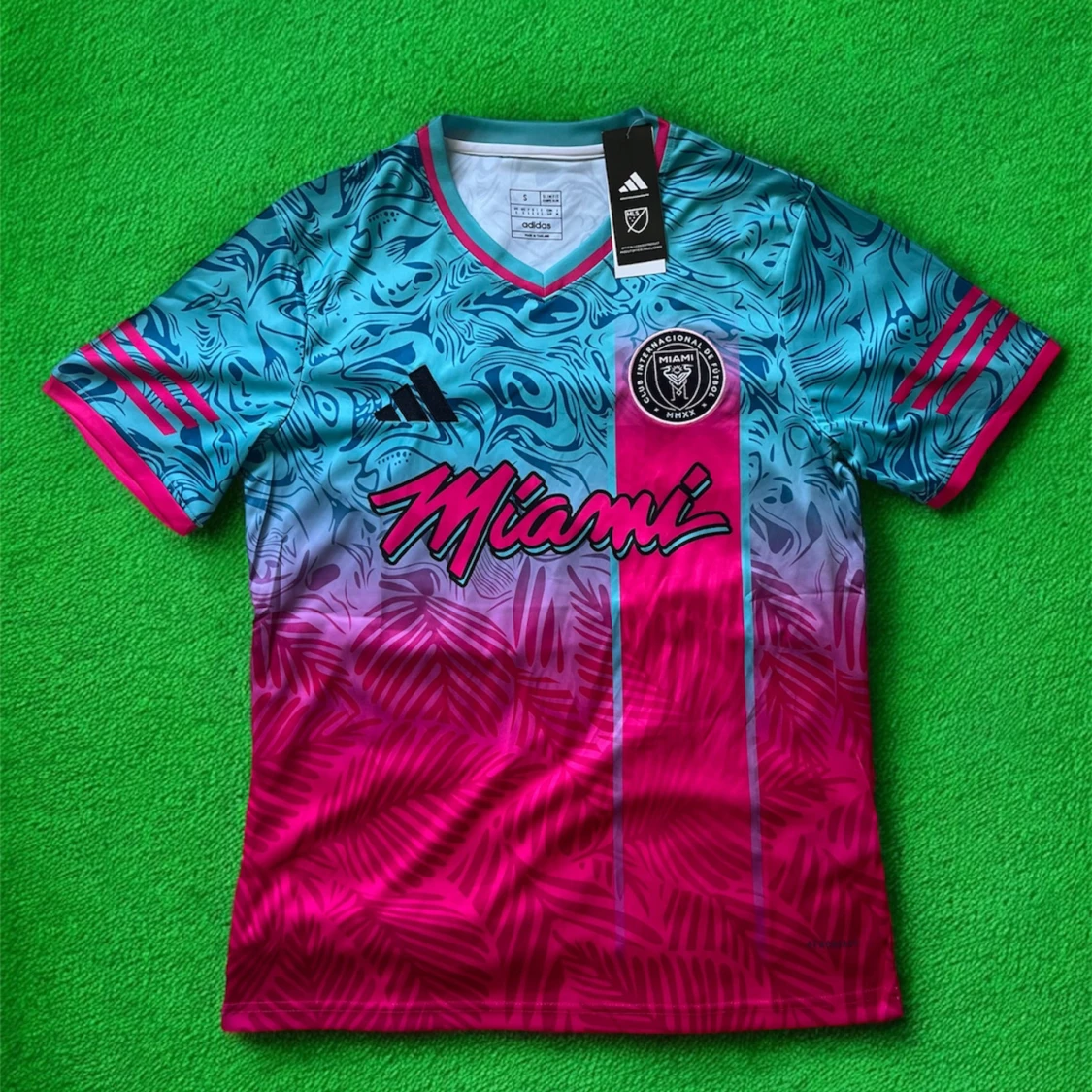 Inter Miami x Adidas fotbollströja S