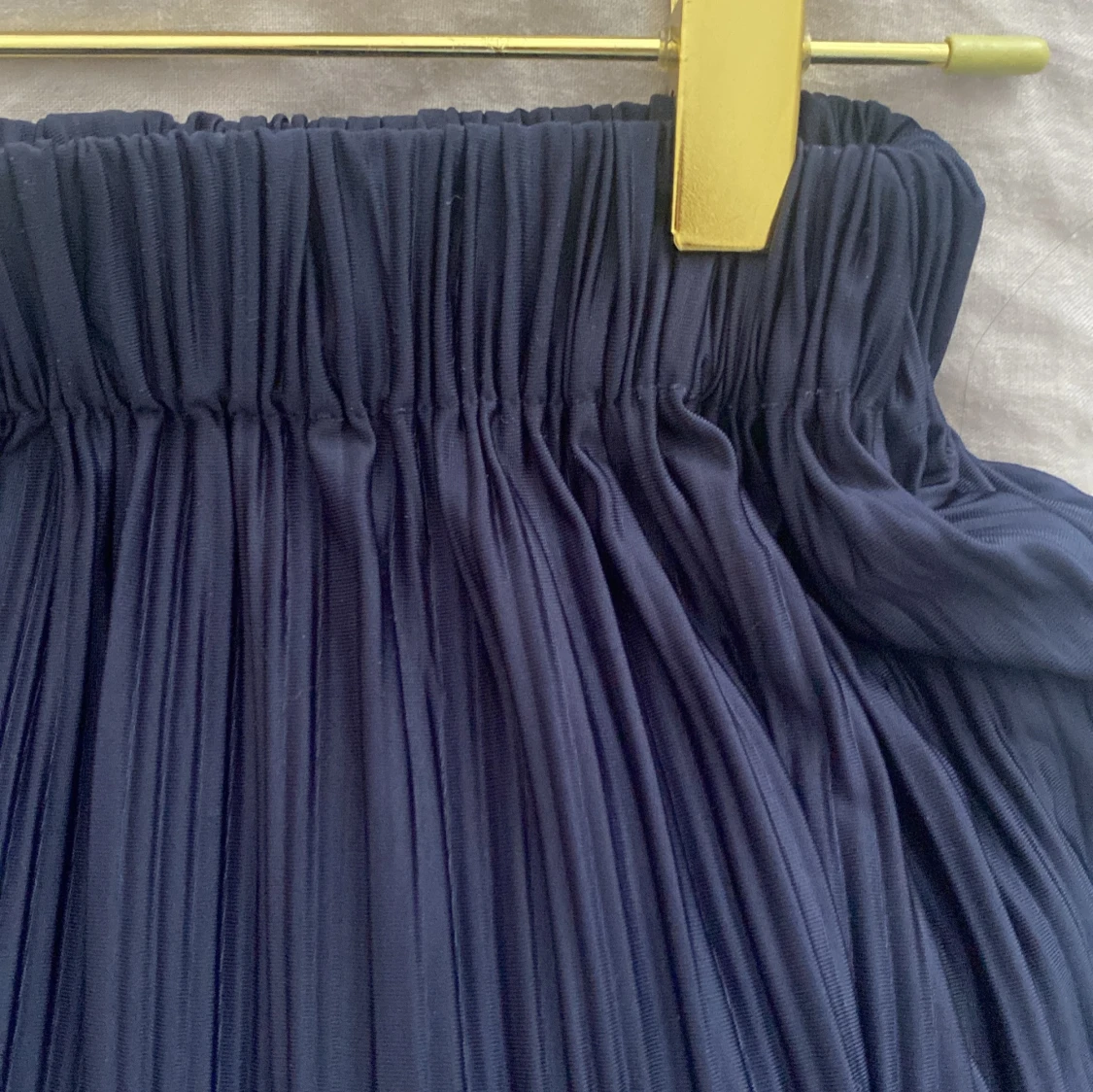 Mörkblå plisserad långkjol Samsøe Samsøe - 1