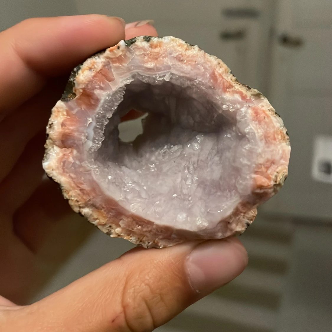 Diamantsten som är hittad i djupa vattnet i Australien 