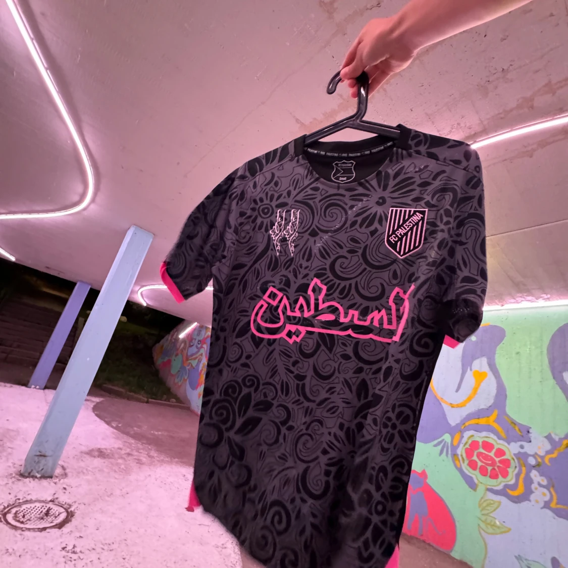 FC Palestina Svart/Rosa