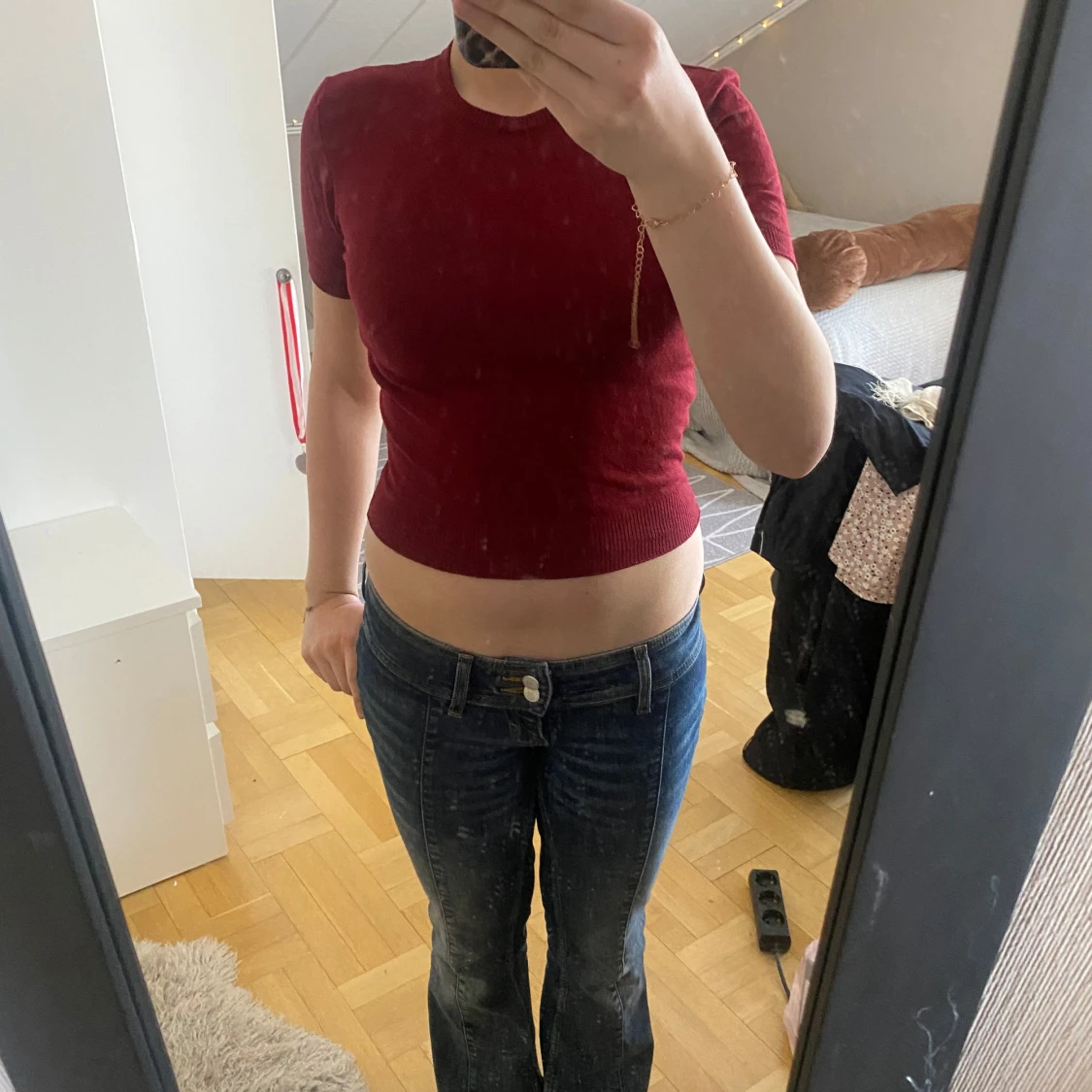 Röd tröja från H&M - 1