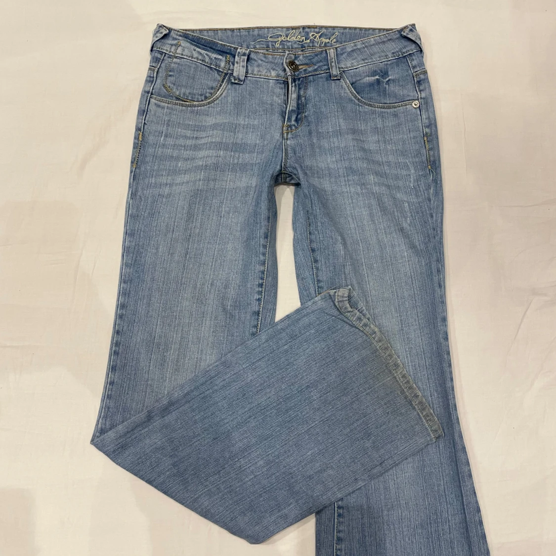 Mid/low waist bootcut jeans🤩 - 4