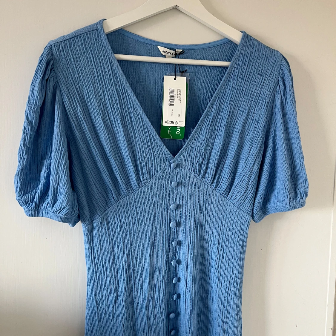 Blå klänning från Indiska - 1