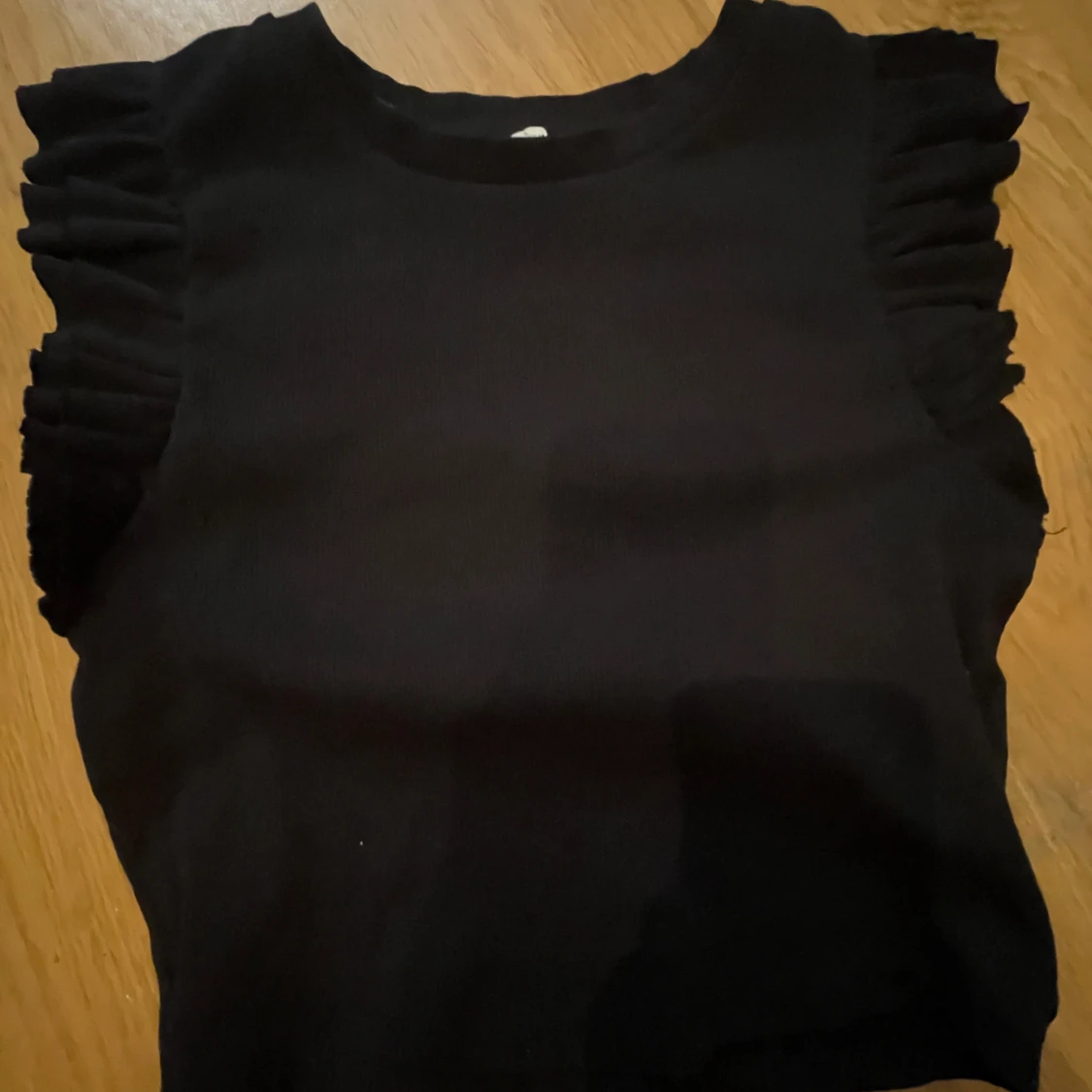 Svart ärmlös topp från Zara