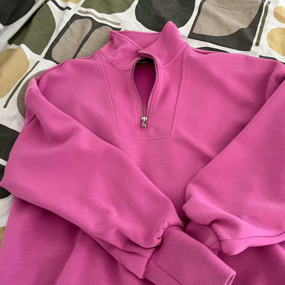 Rosa tröja med dragkedja från ONLY - 4