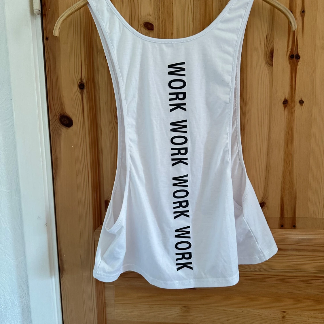 Vit linnetopp från Shein - 1